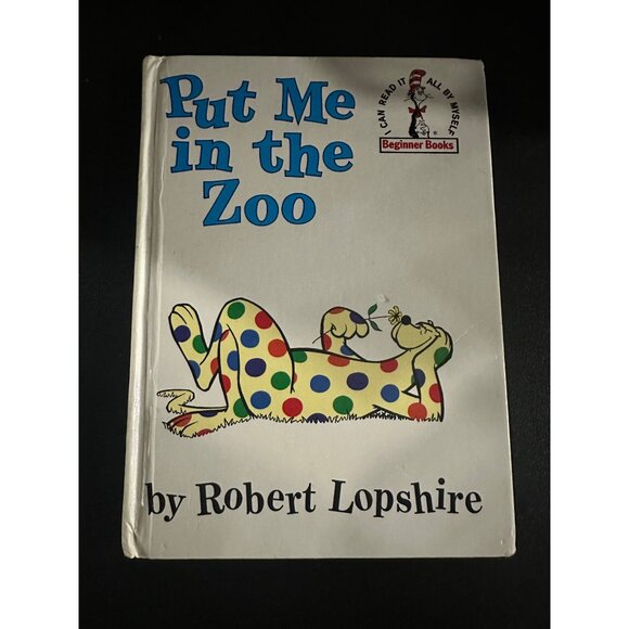 Children’s beginner 5 book bundle Dr Suess Cat in Hat Vintage Go To Zoo - Picture 9 of 16